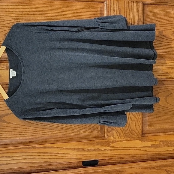 Women's dark grey tunic top in size large by Yelete. - Picture 1 of 4